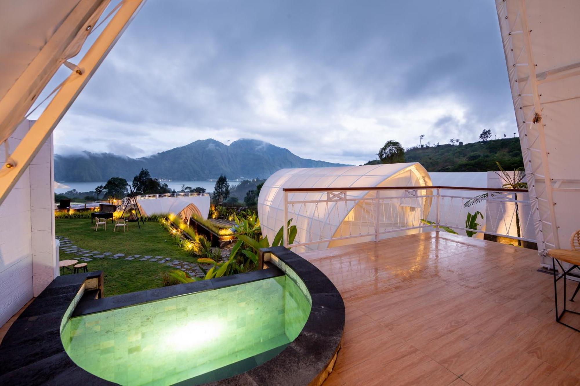 The Dewi Kintamani Luxury Glamping And Natural Hotspring Екстериор снимка