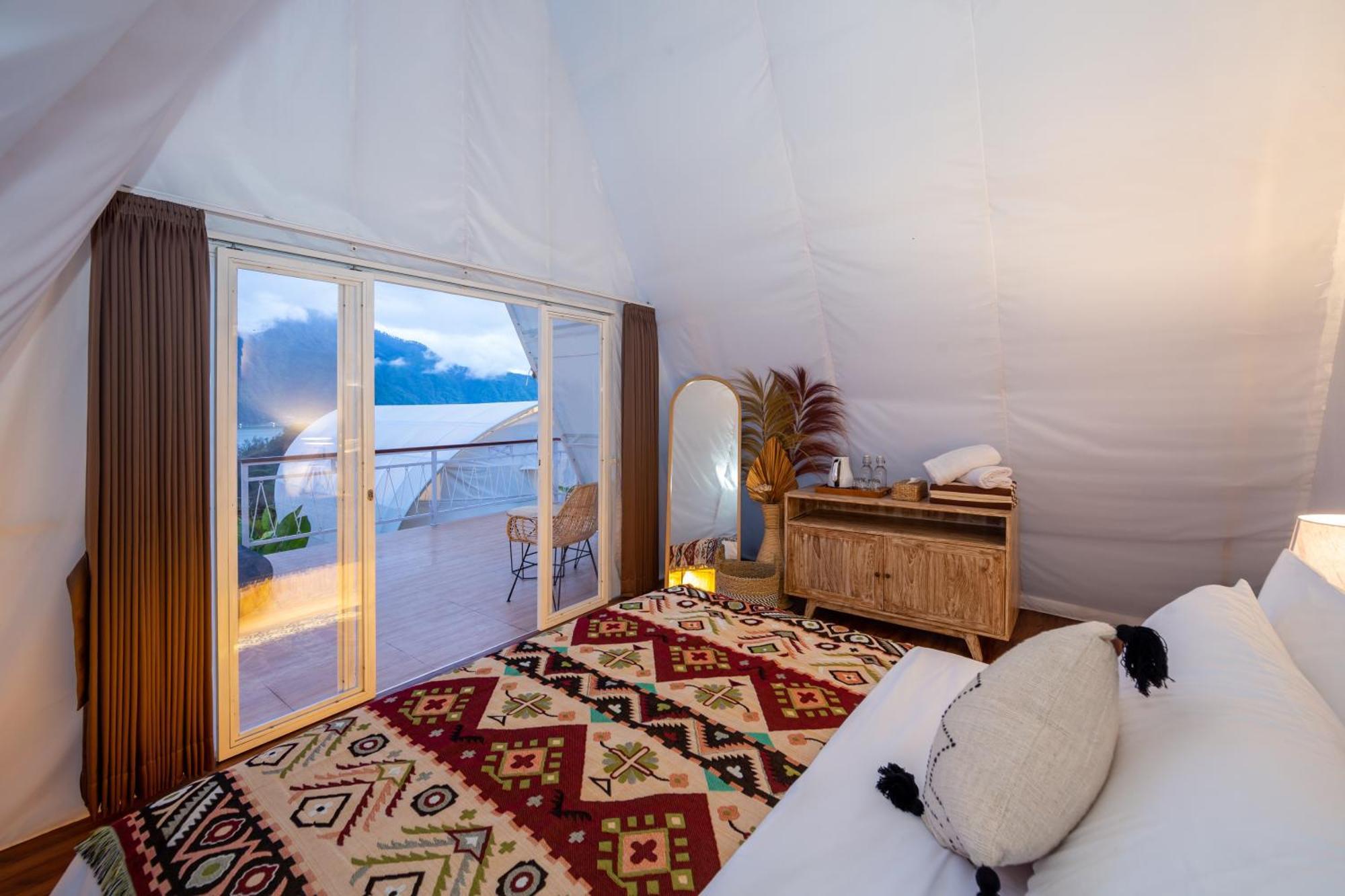 The Dewi Kintamani Luxury Glamping And Natural Hotspring Екстериор снимка