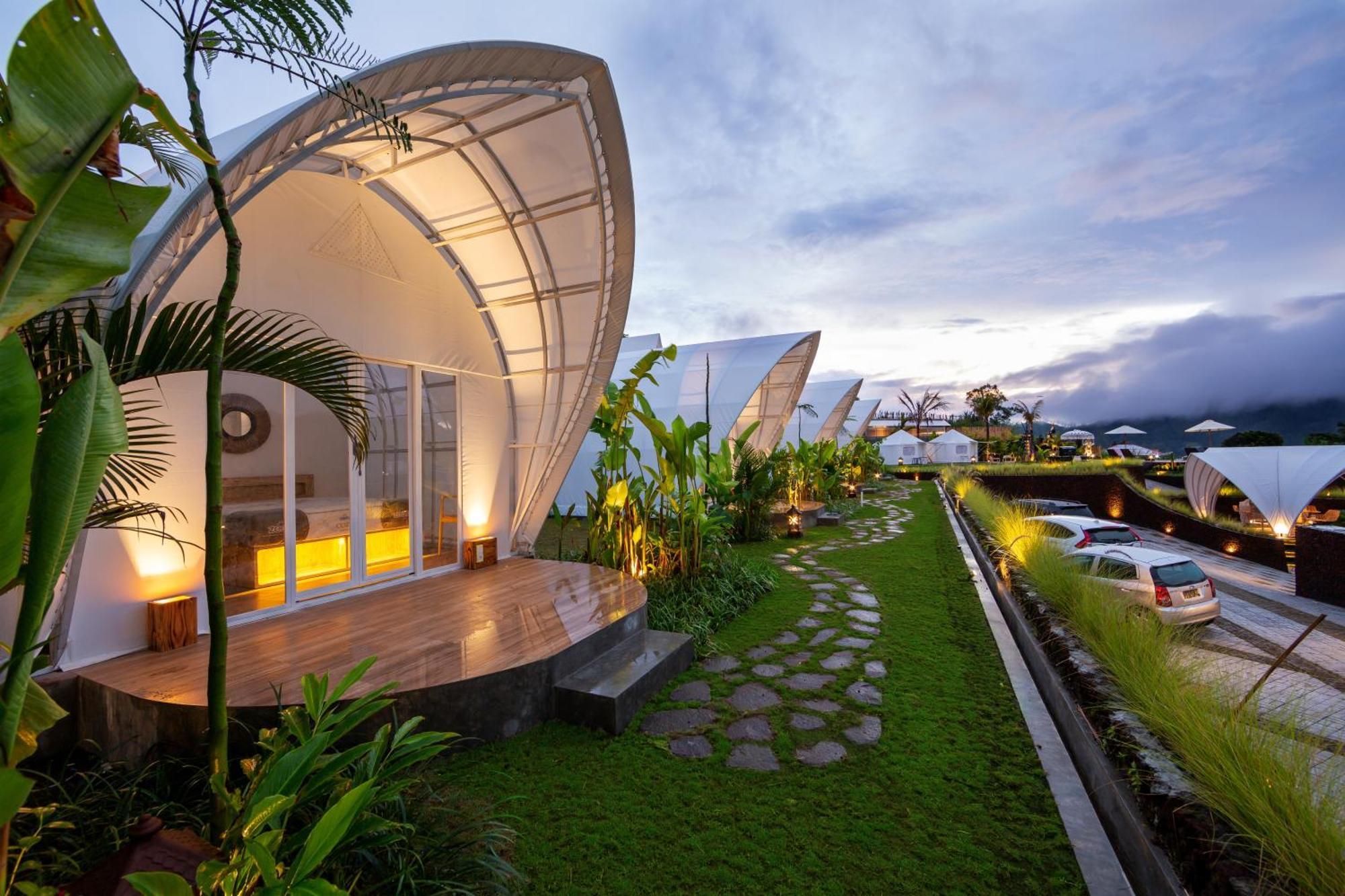 The Dewi Kintamani Luxury Glamping And Natural Hotspring Екстериор снимка