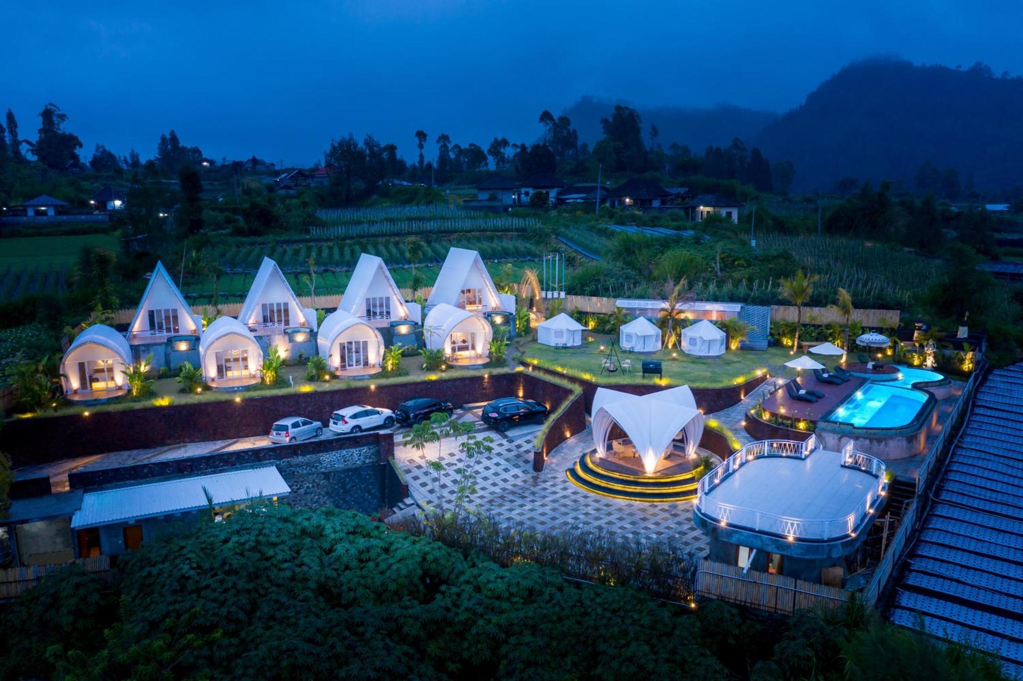 The Dewi Kintamani Luxury Glamping And Natural Hotspring Екстериор снимка