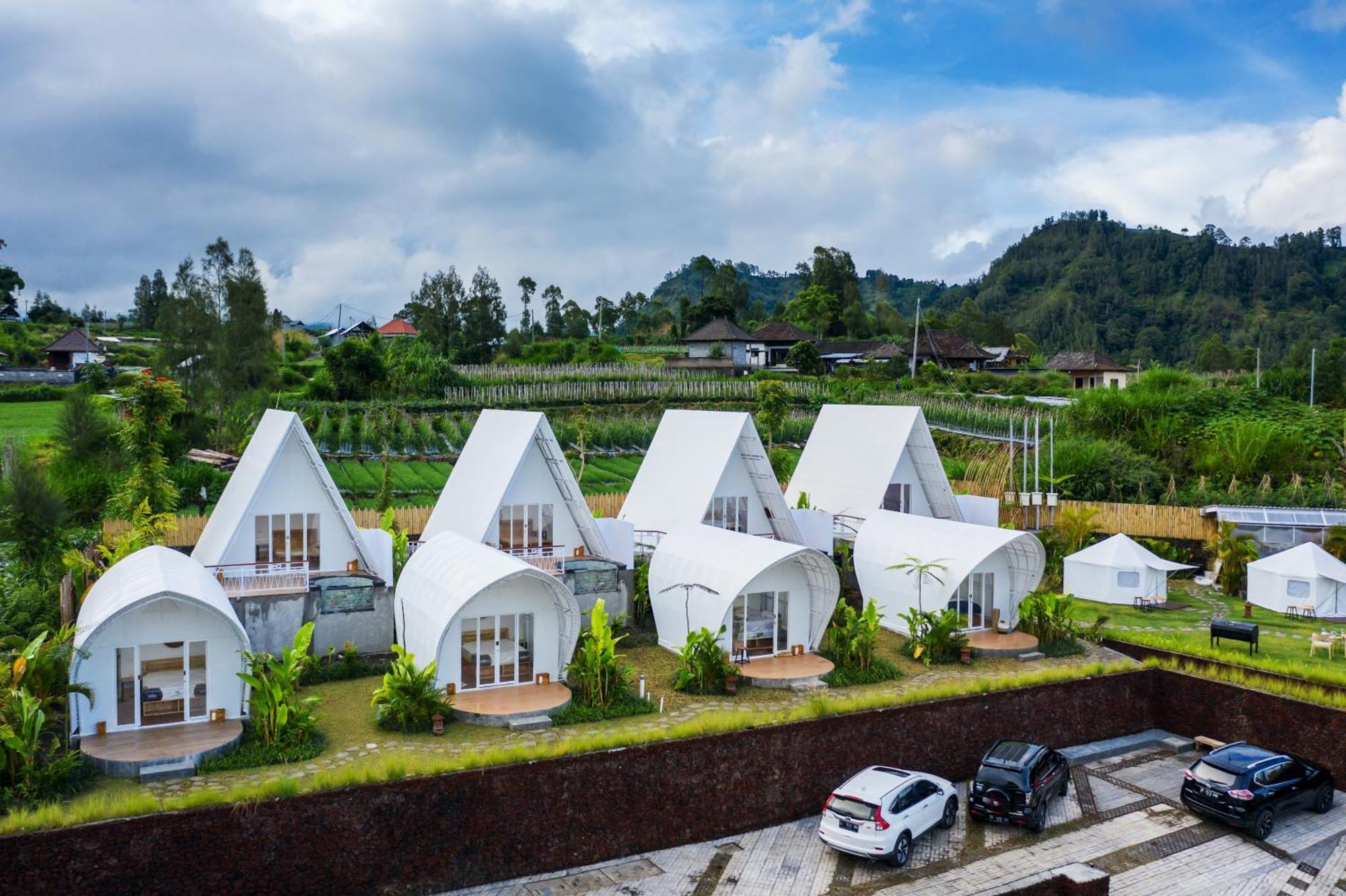 The Dewi Kintamani Luxury Glamping And Natural Hotspring Екстериор снимка