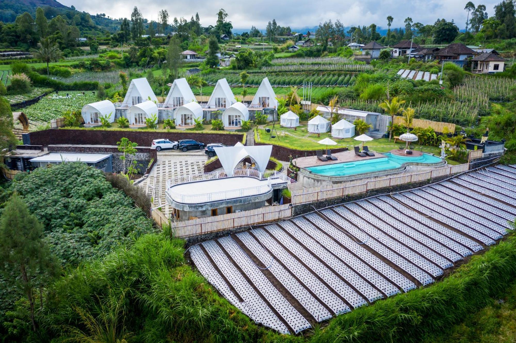 The Dewi Kintamani Luxury Glamping And Natural Hotspring Екстериор снимка