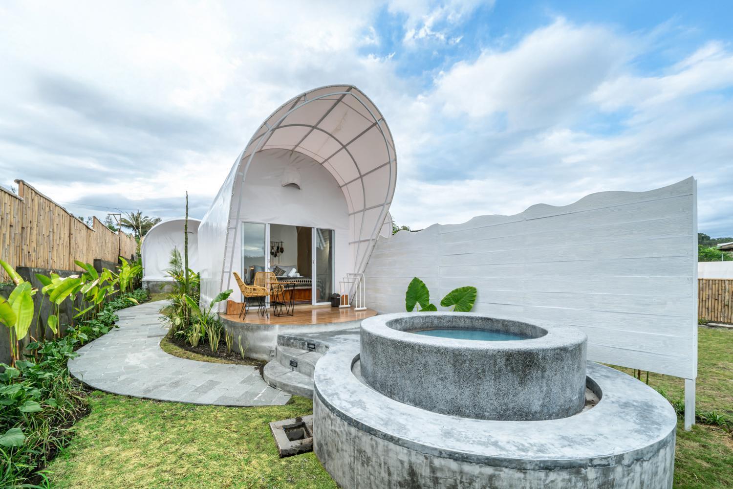 The Dewi Kintamani Luxury Glamping And Natural Hotspring Екстериор снимка