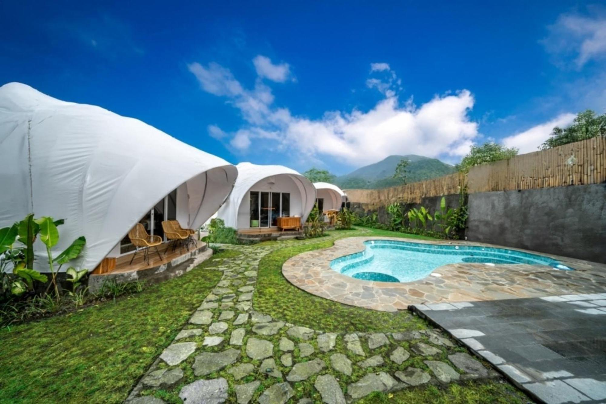 The Dewi Kintamani Luxury Glamping And Natural Hotspring Екстериор снимка