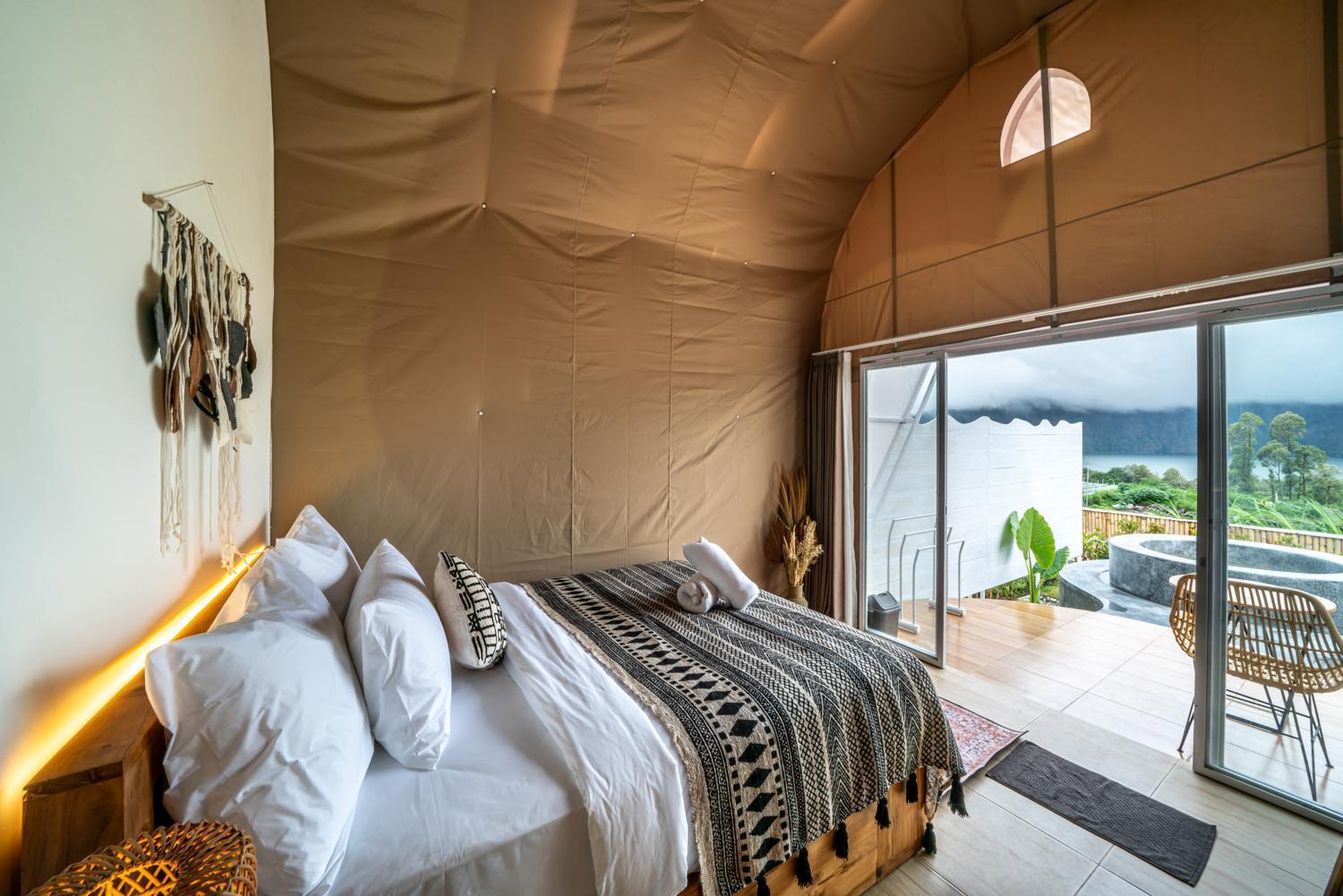 The Dewi Kintamani Luxury Glamping And Natural Hotspring Екстериор снимка