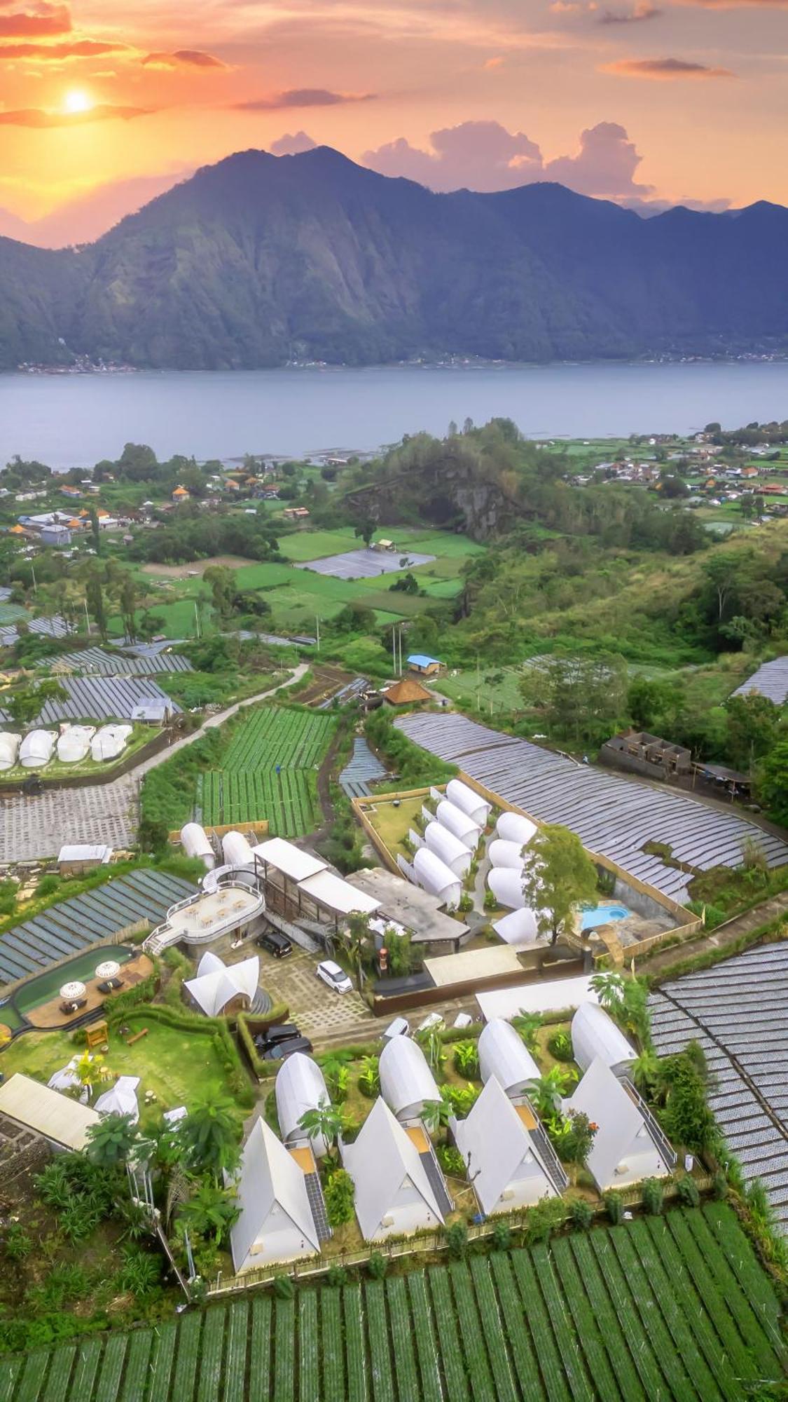 The Dewi Kintamani Luxury Glamping And Natural Hotspring Екстериор снимка