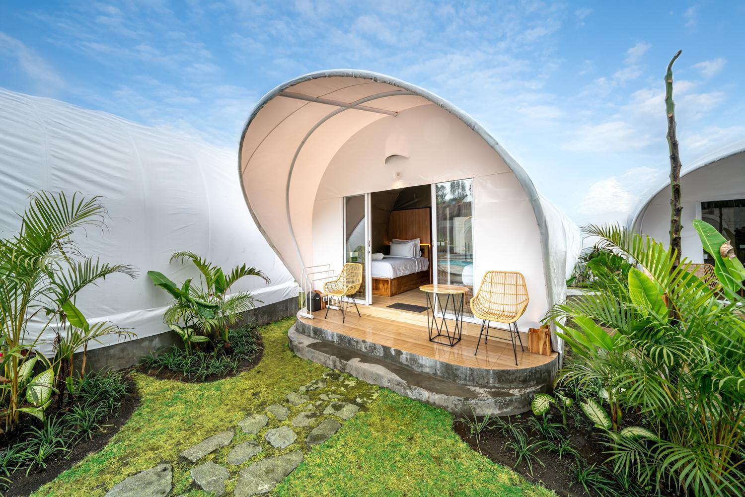 The Dewi Kintamani Luxury Glamping And Natural Hotspring Екстериор снимка