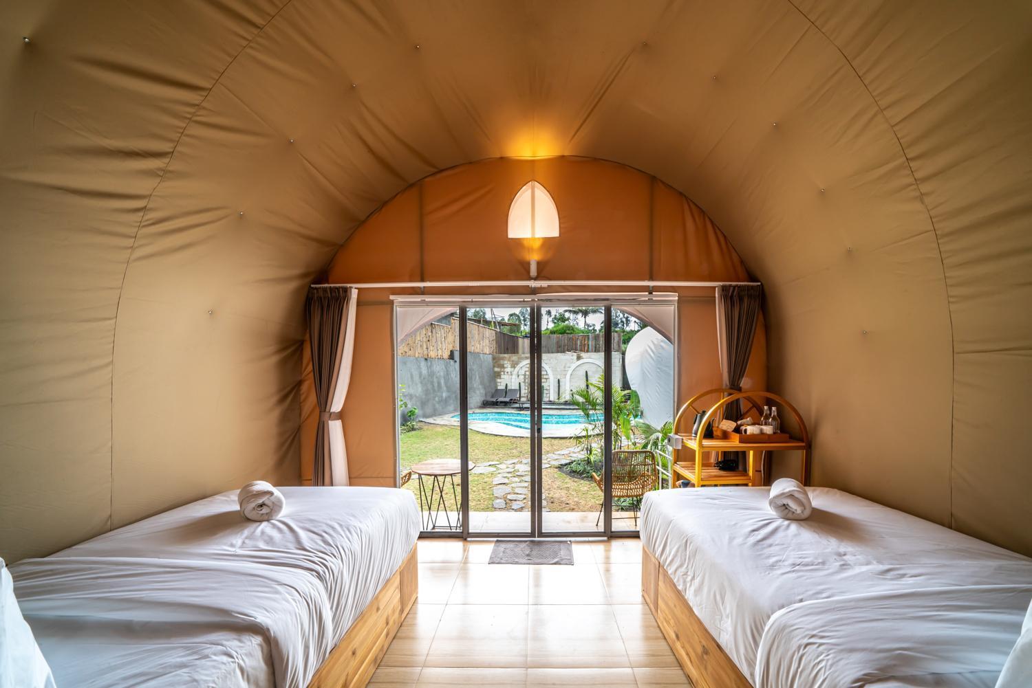 The Dewi Kintamani Luxury Glamping And Natural Hotspring Екстериор снимка