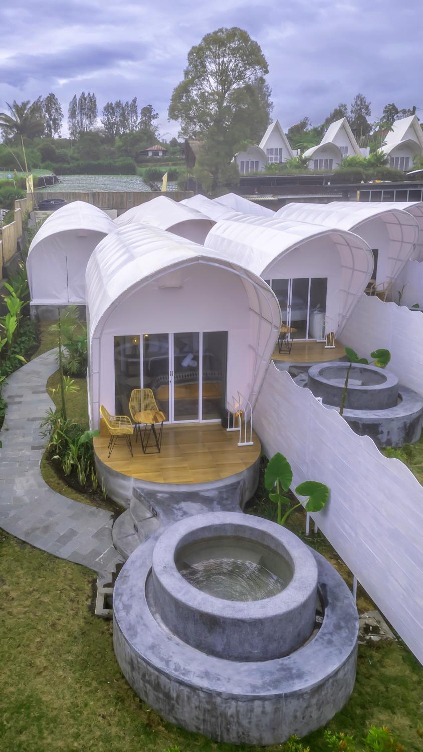 The Dewi Kintamani Luxury Glamping And Natural Hotspring Екстериор снимка